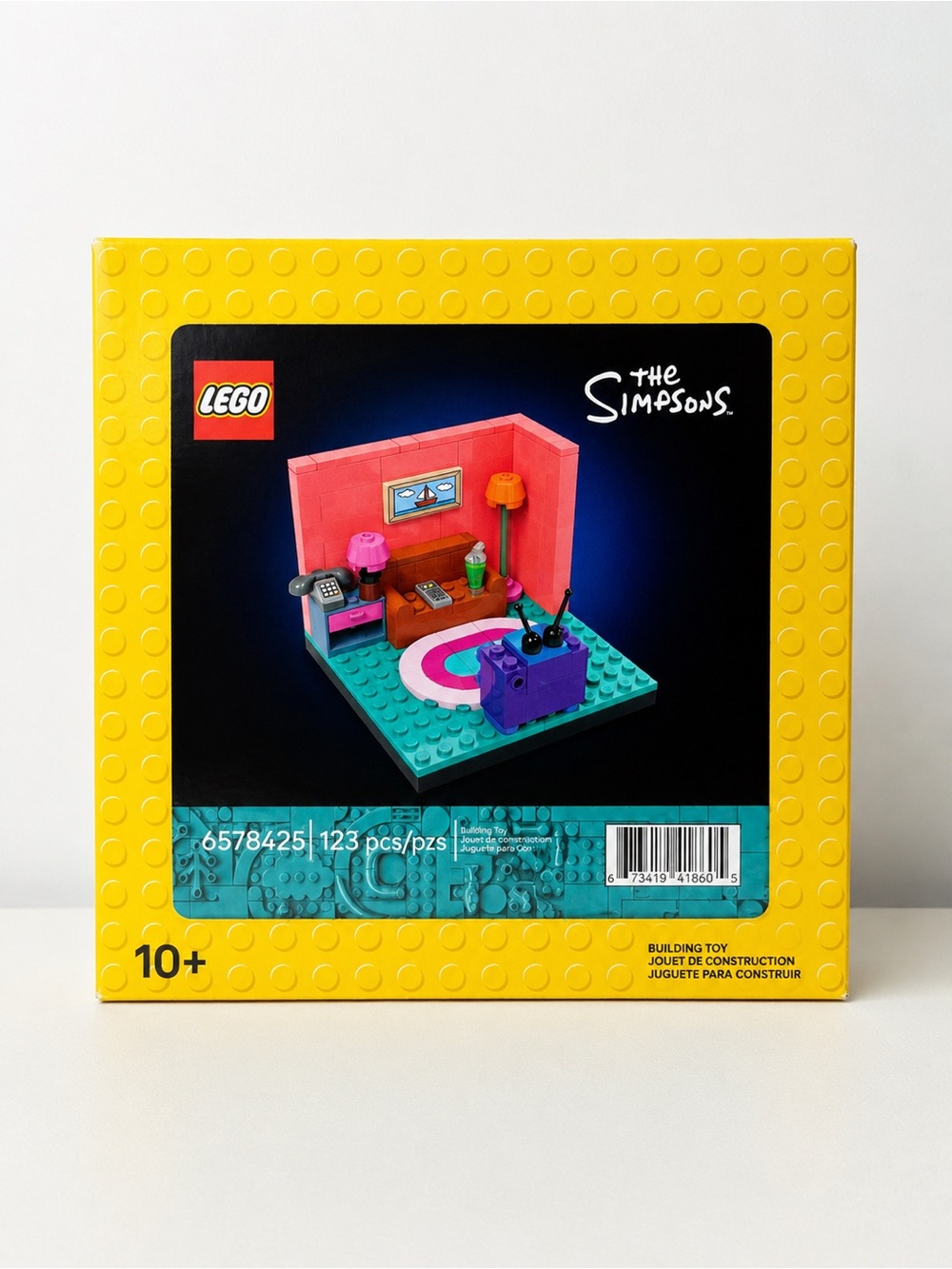 LEGO The Simpsons Living Room Set 6578425 Exclusive Building Set 123 Pieces NIB